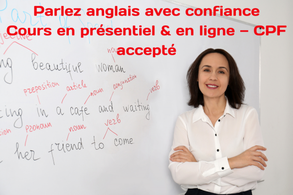 Cours d'anglais finançables par le CPF