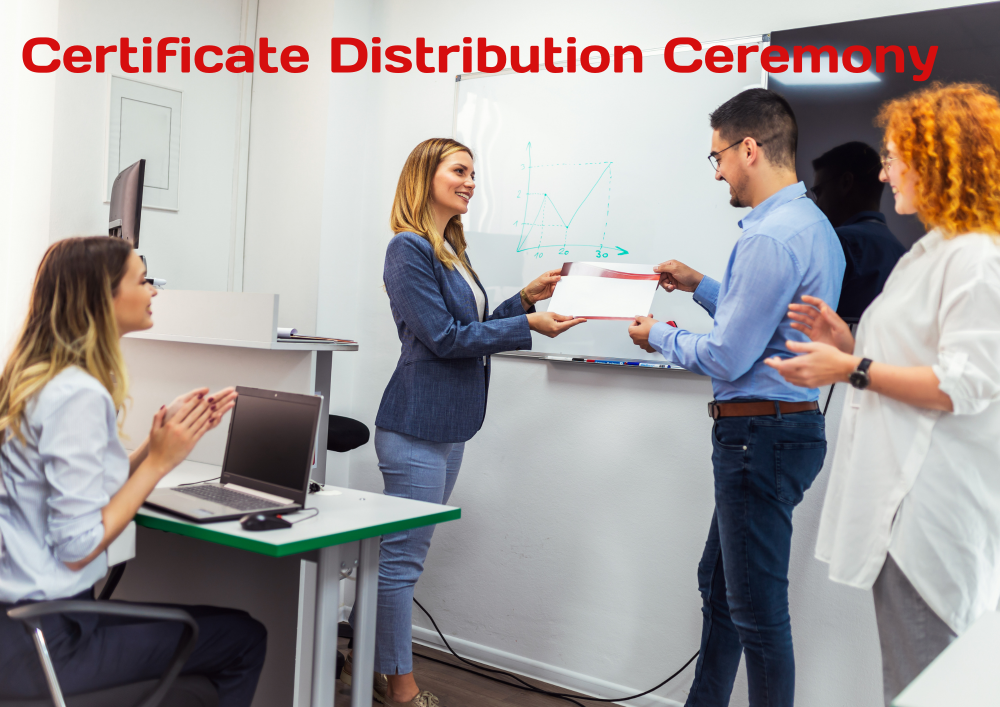 Certificate Distribution Ceremony